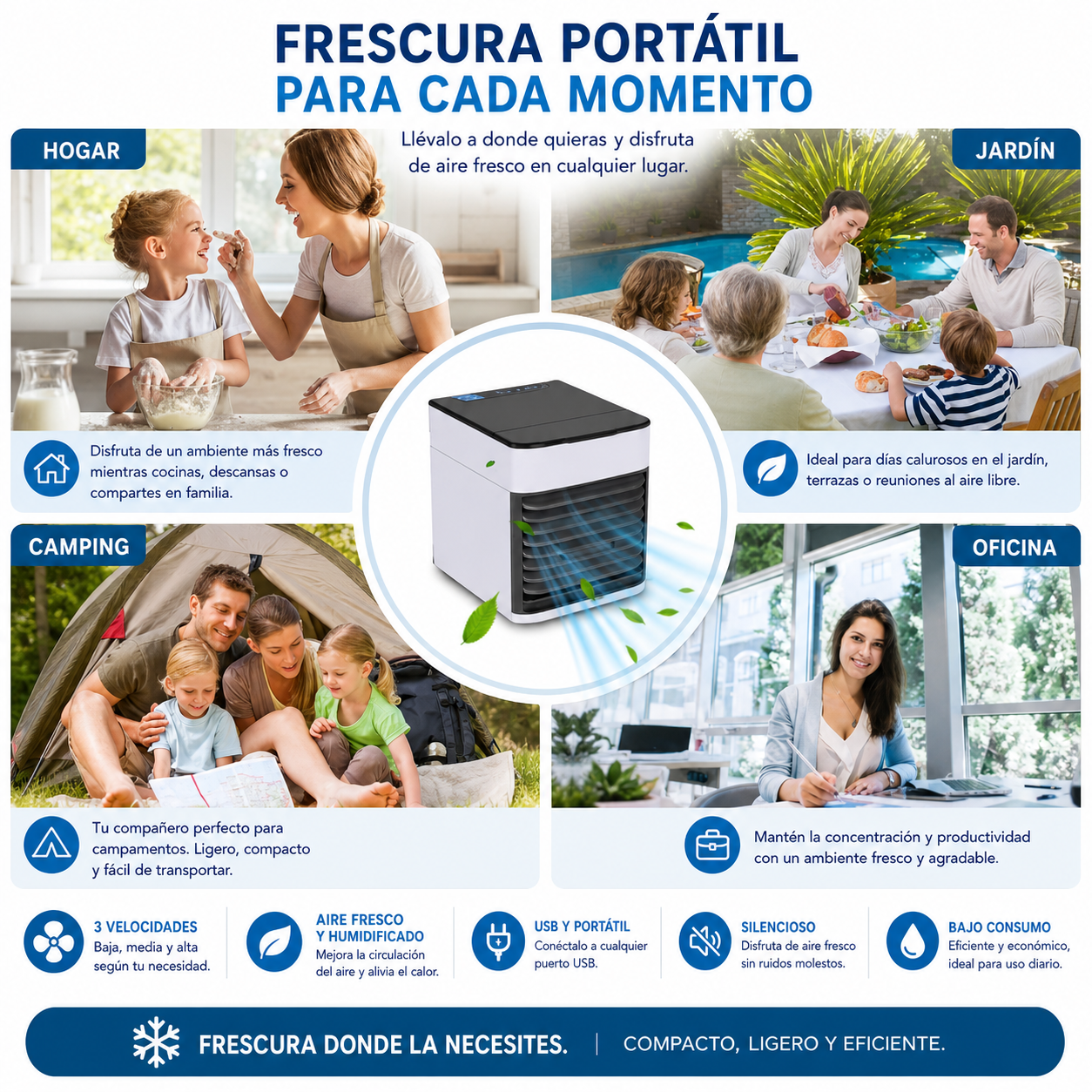 AIRE ACONDICIONADO PORTATIL