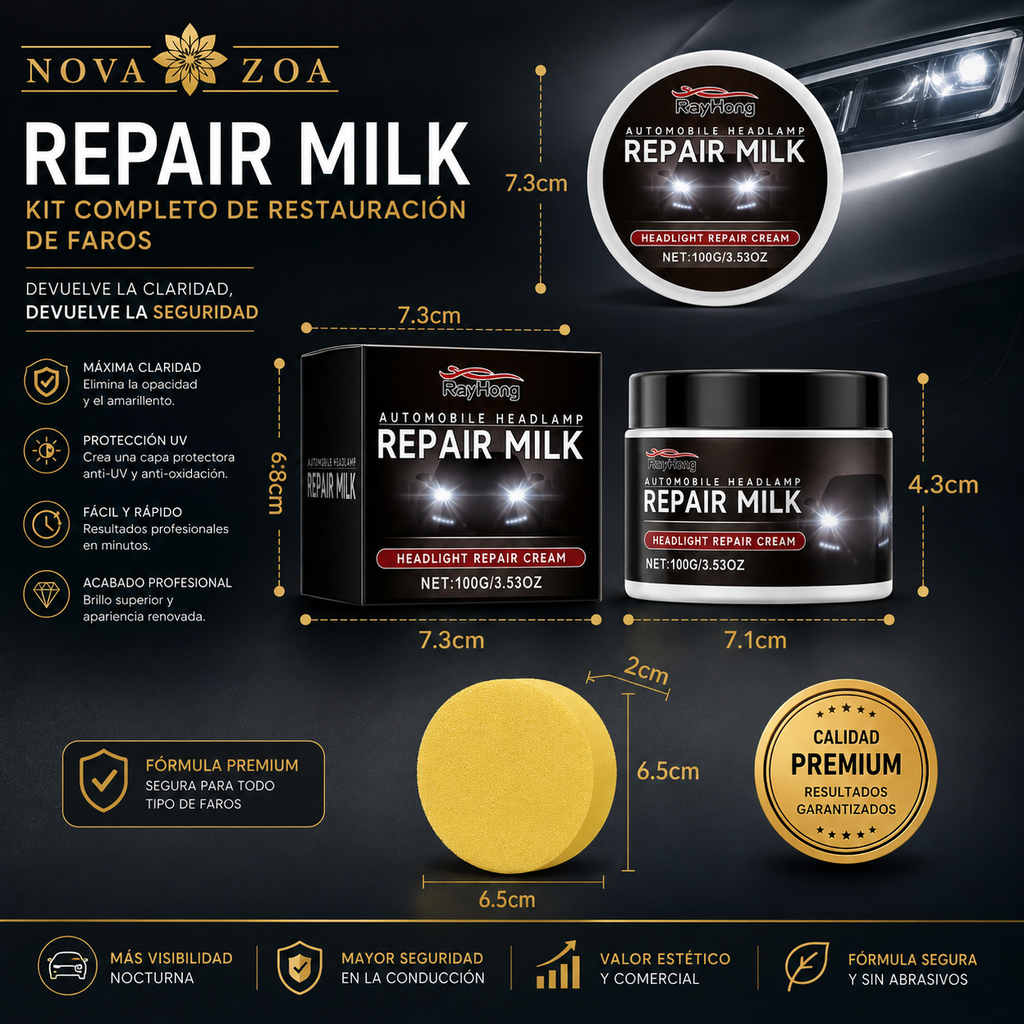 Restauradora de Faros 100g en Crema