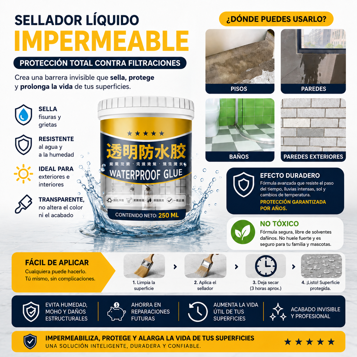 Sellador Liquido Impermable