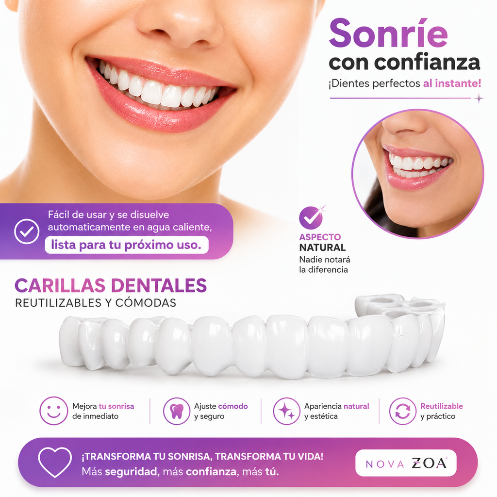Carillas dentales SNAPON SMILE