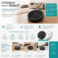 ASPIRADORA ROBOT 3 EN 1 LIMPIEZA HOGAR